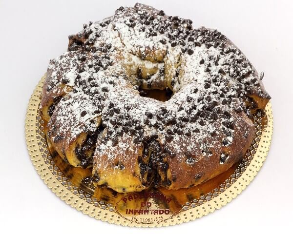 Bolo Rei de Chocolate da Padeirinha do Infantado